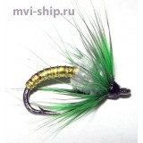 Wet Fly - Caddis - Зелёный - 8 